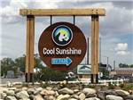The front entrance sign at COOL SUNSHINE RV PARK - thumbnail