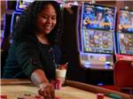A woman playing roulette at 12 TRIBES LAKE CHELAN CASINO & RV PARK - thumbnail