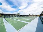 A row of shuffleboard courts at BONITA TERRA - thumbnail