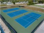 Three blue tennis courts at BONITA TERRA - thumbnail