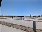 A view of the empty RV sites at COACHELLA LAKES RV RESORT - thumbnail