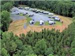 An aerial view of the campsites at BROAD RIVER CAMPGROUND - thumbnail