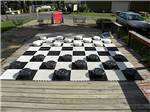 A giant checker board at COUNTRYSIDE CAMPGROUND - thumbnail