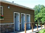 The doors to the restrooms at COUNTRYSIDE CAMPGROUND - thumbnail