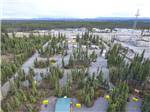 An aerial view of the campsites at NORTHERN NIGHTS CAMPGROUND - thumbnail