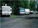 RVs parked on paved sites at AA ROYAL MOTEL & CAMPGROUND - thumbnail