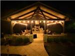 The pavilion lit up a night at EAGLE'S LANDING RV PARK - thumbnail