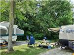 A group of gravel RV sites at SINGING HILLS RV PARK - thumbnail