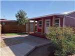 The patio on the red building at BOOT HILL RV RESORT - thumbnail