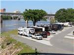 Camping on the water at DOWNTOWN RIVERSIDE RV PARK - thumbnail