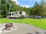Trailers camping at campsite at THOUSAND TRAILS RONDOUT VALLEY - thumbnail