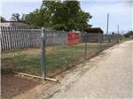 The fenced in pet area at FREDERICKSBURG RV PARK - thumbnail