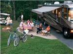 Family camping in RV at GREY'S POINT CAMP - thumbnail