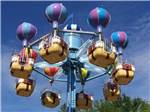 Attraction rides in the shapes of balloons and baskets at WYLIE PARK CAMPGROUND & STORYBOOK LAND - thumbnail