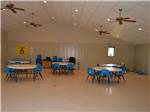 Inside the recreation hall at CARTHAGE RV CAMPGROUND - thumbnail