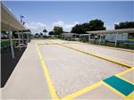The four bocce sections at OUTBACK RV RESORT AT TANGLEWOOD - thumbnail