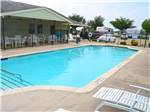 The pool and clubhouse area at NEW LIFE RV PARK - thumbnail