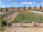 The fenced in pet area at BLUE MOUNTAIN RV AND TRADING - thumbnail