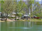 RVs parked near water's edge at ARROWHEAD CAMPGROUND - thumbnail