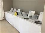 The clean laundry room at MOVIETOWN RV PARK - thumbnail