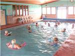 Indoor pool at WALES WEST RV RESORT & LIGHT RAILWAY - thumbnail