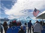People looking at glacier at STAN STEPHENS GLACIER & WILDLIFE CRUISES - thumbnail
