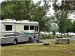 Class A motorhome in a back in site at SAN BERNARDINO COUNTY REGIONAL PARKS - thumbnail