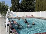 People in the swimming pool at HORN RAPIDS RV RESORT - thumbnail