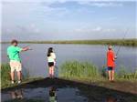 Family fishing at INDIAN POINT RV RESORT - thumbnail