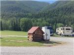 Small cabin near RV sites at GLACIER MEADOW RV PARK - thumbnail