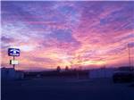 Sunset at AMBASSADOR RV RESORT - thumbnail