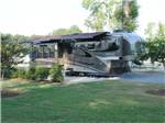 The fifth wheel trailer in an RV site at CAPITAL CITY RV PARK - thumbnail