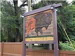 The front entrance sign at WILD FRONTIER RV RESORT - thumbnail