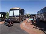 RVs and trailers at campground at GRAND CANYON RAILWAY RV PARK - thumbnail