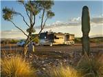 Motorhome set up against beautiful desert landscape at EAGLE VIEW RV RESORT ASAH GWEH OOU-O AT FORT MCDOWELL - thumbnail