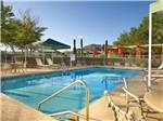 View from poolside on a sunny day at EAGLE VIEW RV RESORT ASAH GWEH OOU-O AT FORT MCDOWELL - thumbnail