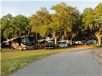 RVs and trailers at campground at ENCORE CLERBROOK - thumbnail