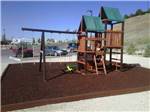 The children's playground at IRON HORSE RV RESORT - thumbnail