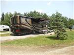 A motorhome in an RV site at AMERICAN WILDERNESS CAMPGROUND - thumbnail