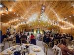 A wedding reception in the rec hall at AMERICAN WILDERNESS CAMPGROUND - thumbnail