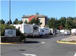 RVs and trailers at campground at LOGAN ROAD RV PARK - thumbnail