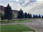 Empty back in RV sites at CHALLIS GOLF COURSE RV PARK - thumbnail