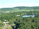 An aerial view of the campsites at WAUBEEKA FAMILY CAMPGROUND - thumbnail