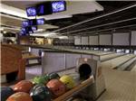 Bowling lanes awaiting bowlers at ISLETA LAKES & RV PARK - thumbnail