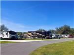 A row of paved RV sites at SUNSHINE VILLAGE - thumbnail