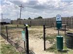 The fenced in dog area at NEW ORLEANS RESORT AND MARINA - thumbnail
