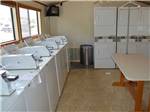 Laundry room with washers and dryers at BENNETT'S RV RANCH - thumbnail