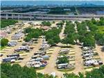 An overhead view of the campground at JETSTREAM RV RESORT PEARLAND - thumbnail