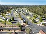Aerial view of RV sites and scenery at JACKSON RANCHERIA RV PARK - thumbnail