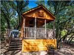Cabin with deck at THOUSAND TRAILS LAKE WHITNEY - thumbnail